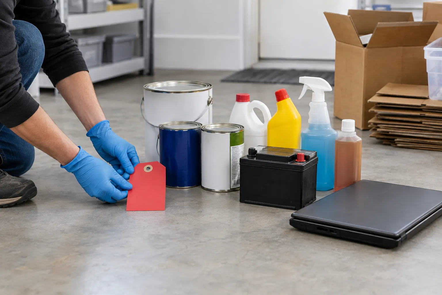 Illustrative scene for Items That Need Special Handling During a Cleanout